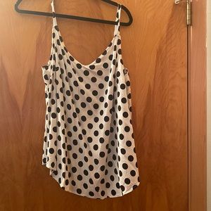 Cute torrid cami polka dot